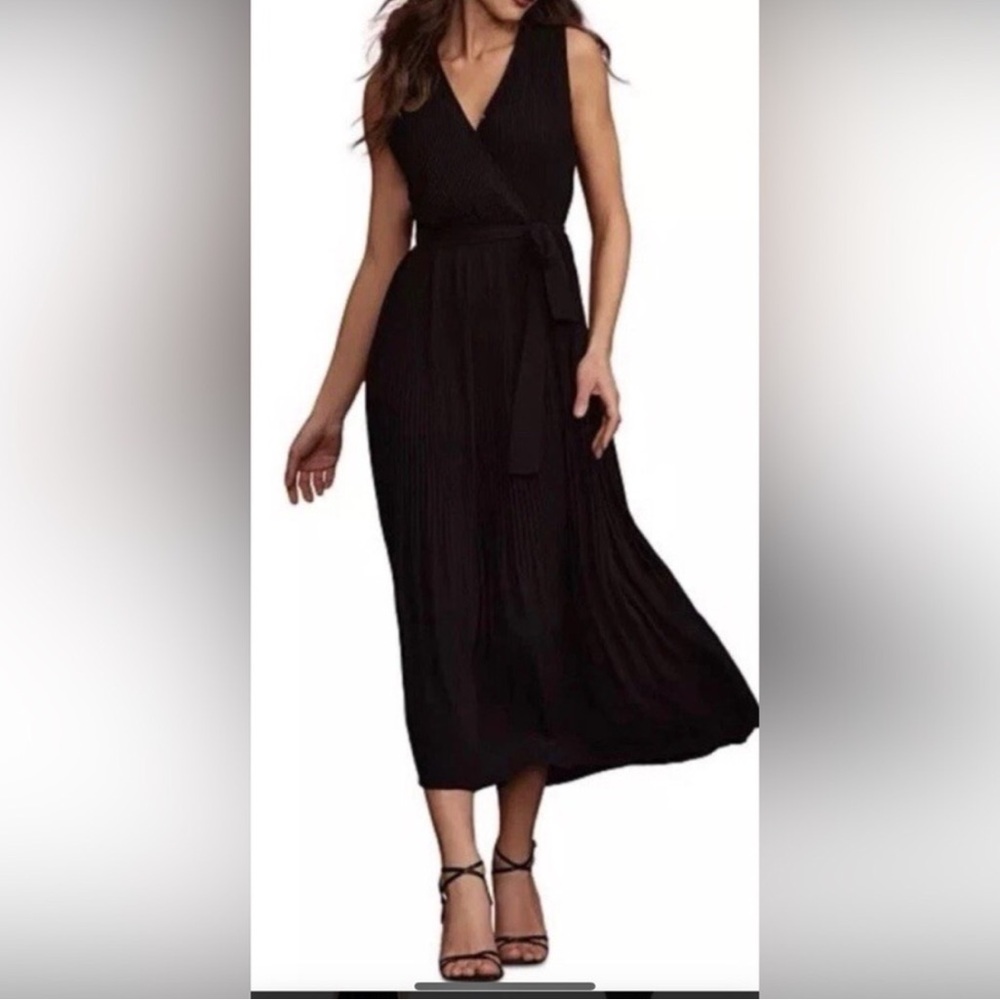 New Elie Tahari Black Maxi Dress size M